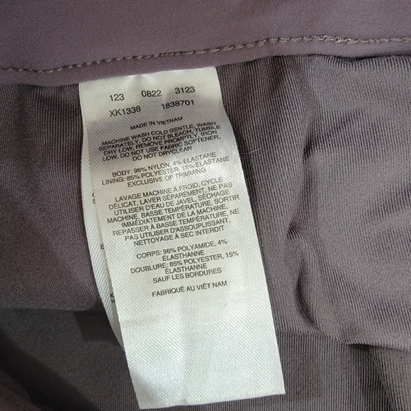 Columbia Gray Skirt with Drawstrings Built In Shorts Activewear Skort Size XL - Picture 9 of 15